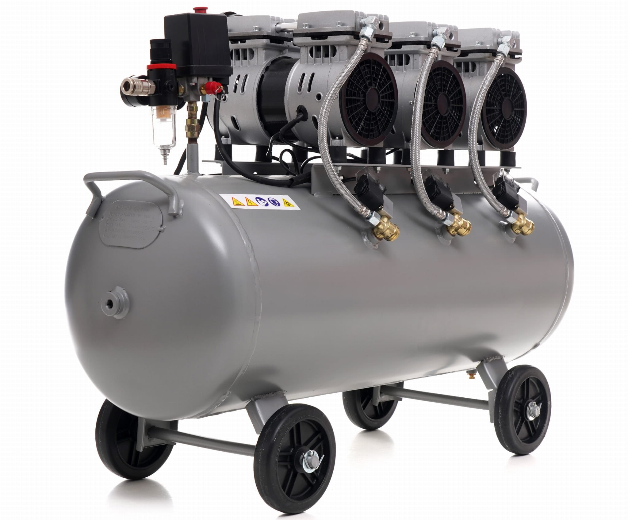 Oil-free compressor 100L 3 x 1500W KD1397