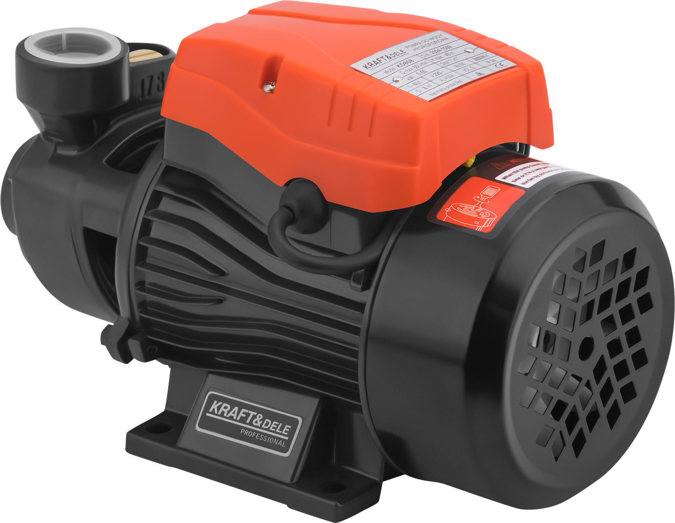 HYDROFOR WATER PUMP 1" 650W 60L/min KD808 (E17)