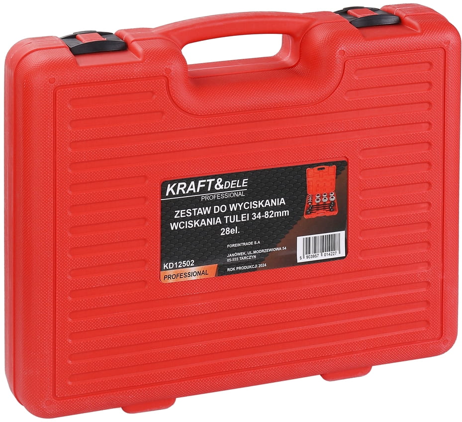 Puksipressimise ja -eemaldamise komplekt 34-82mm 28tk KD12502