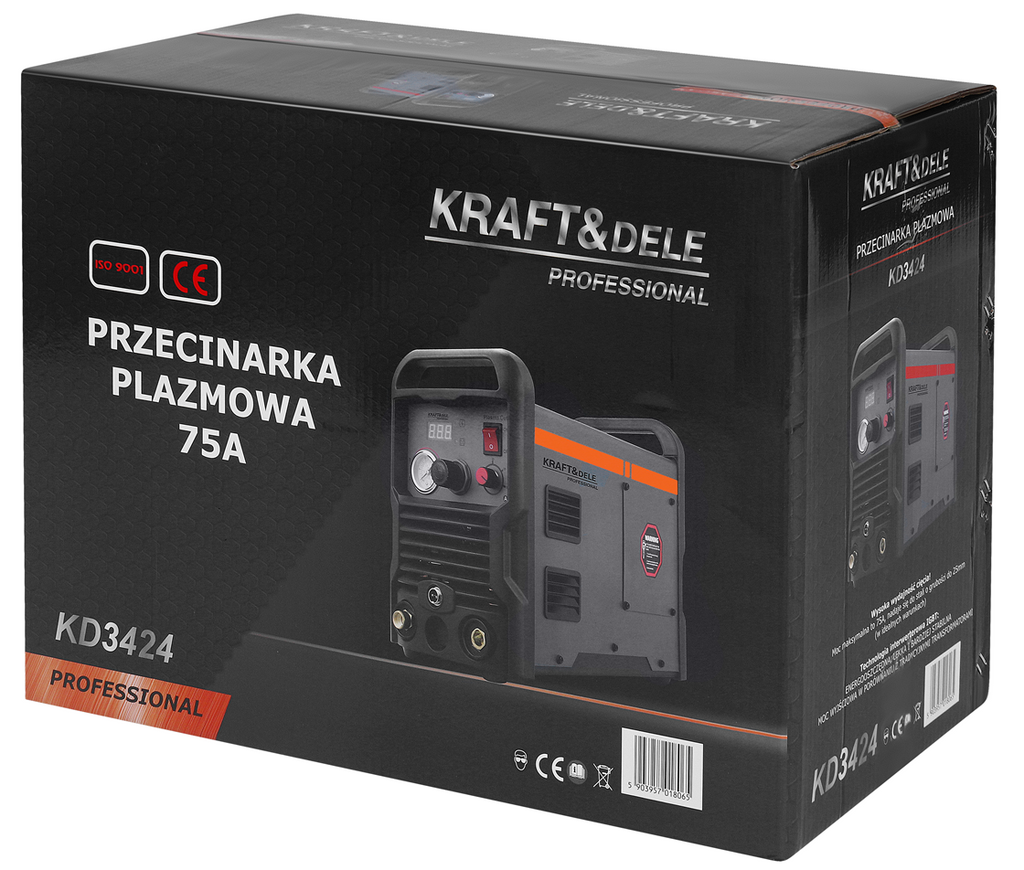 PLASMA CUTTER 75A MAX 25MM KD3424 (F10)