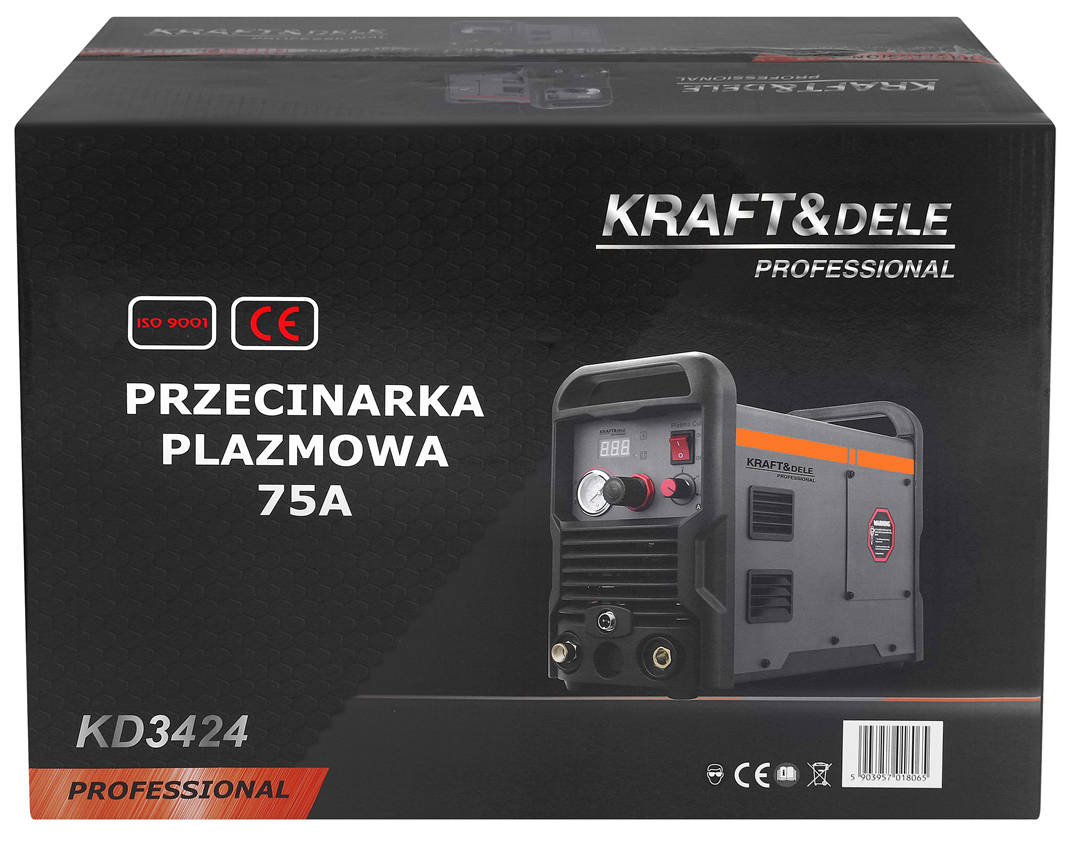 PLASMA CUTTER 75A MAX 25MM KD3424 (F10)