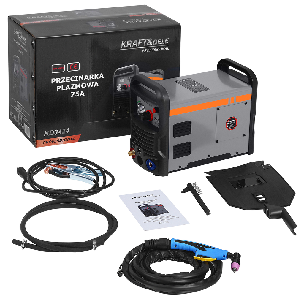 PLASMA CUTTER 75A MAX 25MM KD3424 (F10)