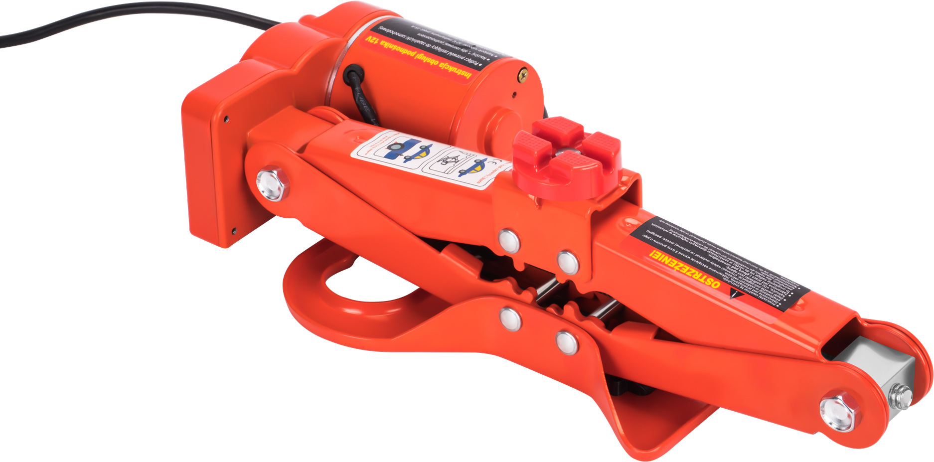 ELECTRIC CAR JACK SCISSOR LIFT FROG 12V 3T CASE KD1369