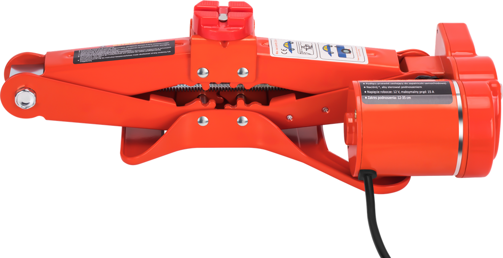 ELECTRIC CAR JACK SCISSOR LIFT FROG 12V 3T CASE KD1369