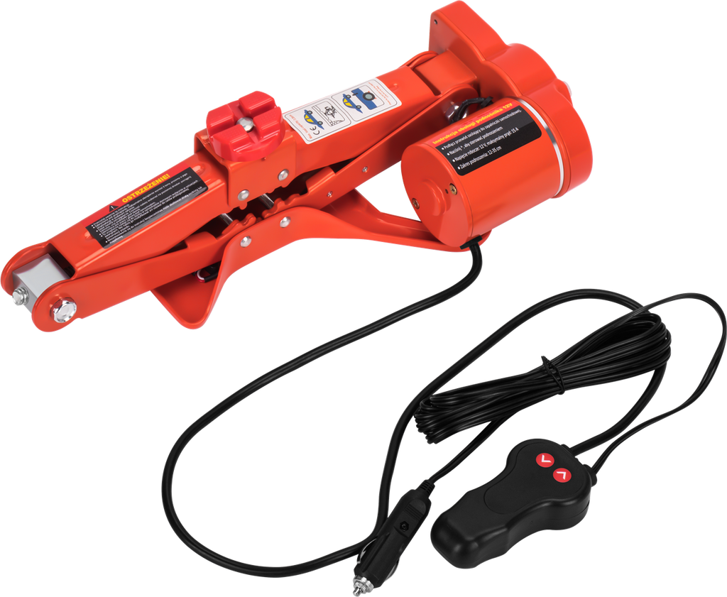 ELECTRIC CAR JACK SCISSOR LIFT FROG 12V 3T CASE KD1369