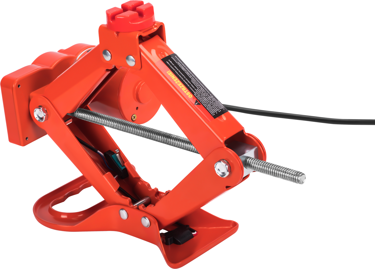 ELECTRIC CAR JACK SCISSOR LIFT FROG 12V 3T CASE KD1369
