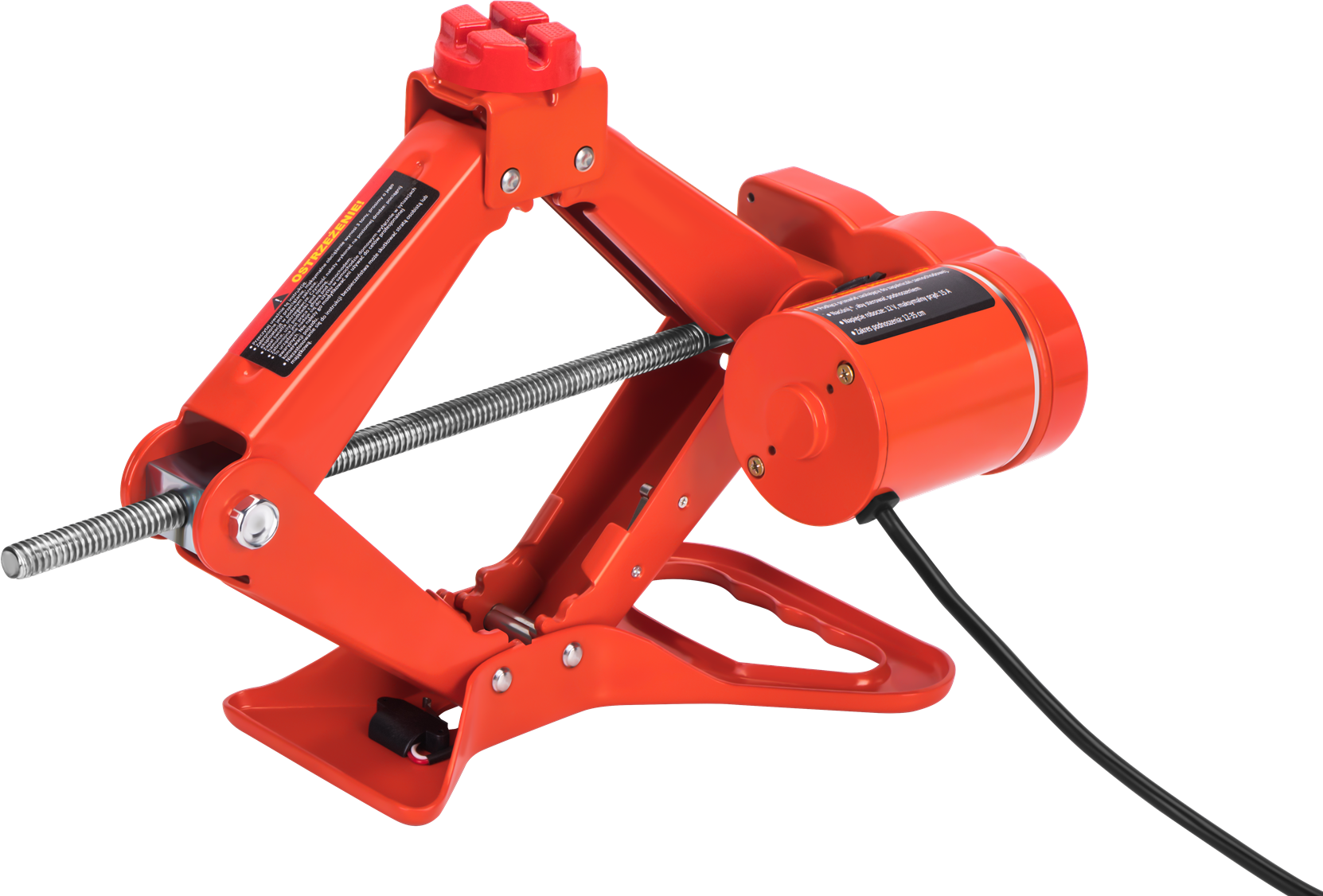 ELECTRIC CAR JACK SCISSOR LIFT FROG 12V 3T CASE KD1369