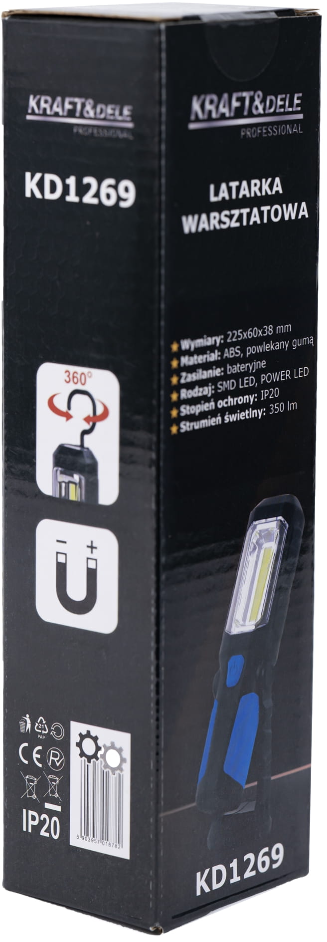 LED WORKSHOP FLASHLIGHT 350LM KD1269