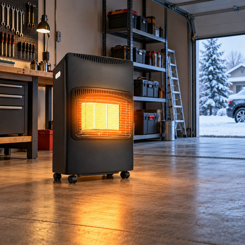 Gas Heater Propane Butane LPG 4.2 kW with 60m Regulator