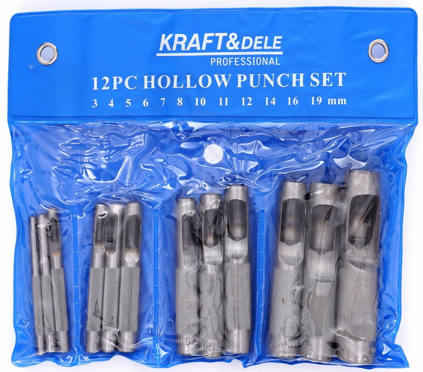Punch and knockout tools for holes 3-19mm KD11202 (F9)