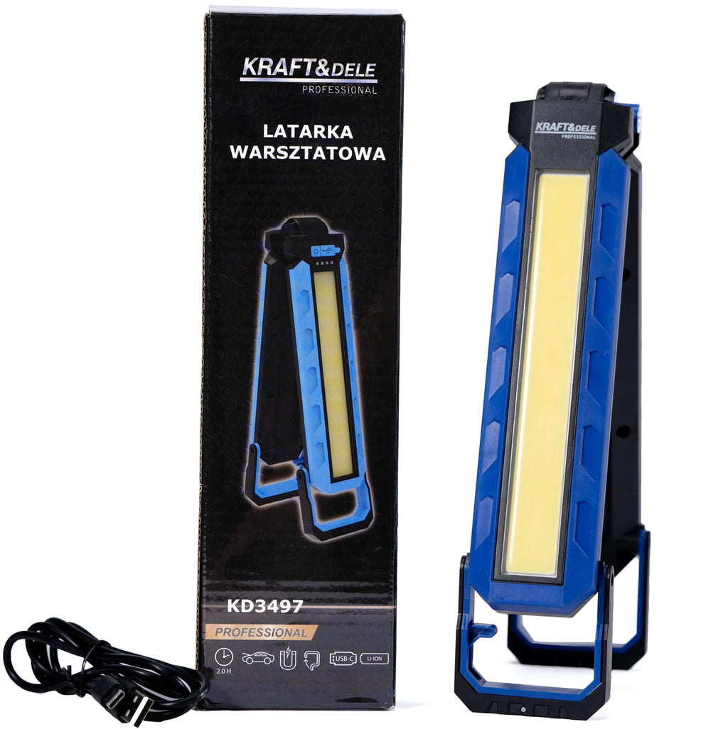 LED TÖÖKOJA TASKULAMP USB-C 1100LM 4000mAh KD3497
