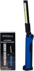 LED WORKSHOP FLASHLIGHT USB-C 200/400/800LM + WARNING LIGHT KD3496 (VC13)
