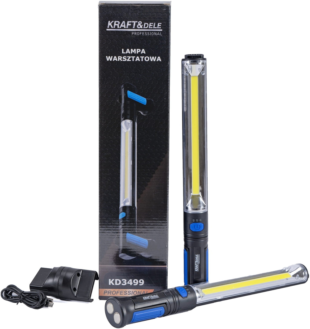 WORKSHOP TASKULAMP DOUBLE USB-C 1000LM KD3499 (B31)