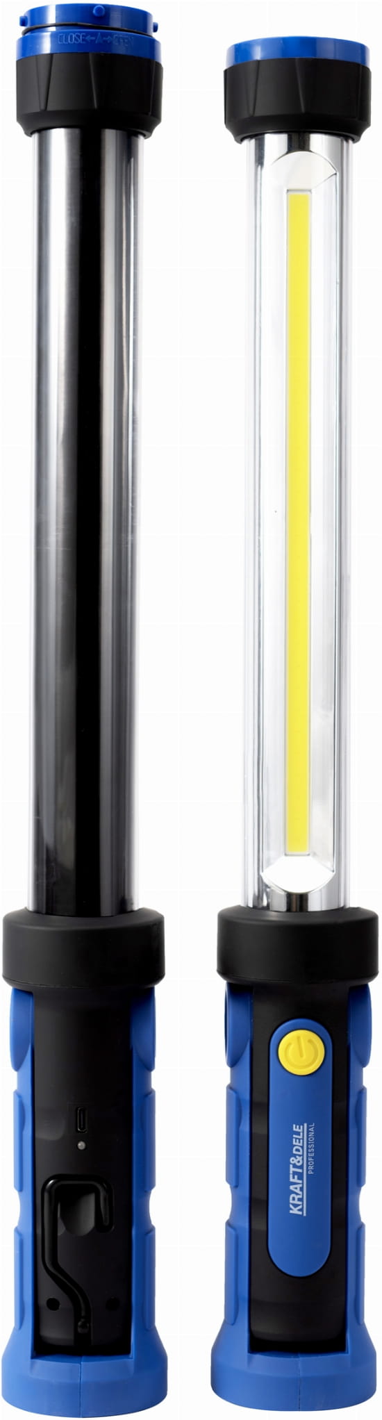 DOUBLE LED TÖÖKOJA TASKULAMP USB-C 1200LM KD3498 (C9)
