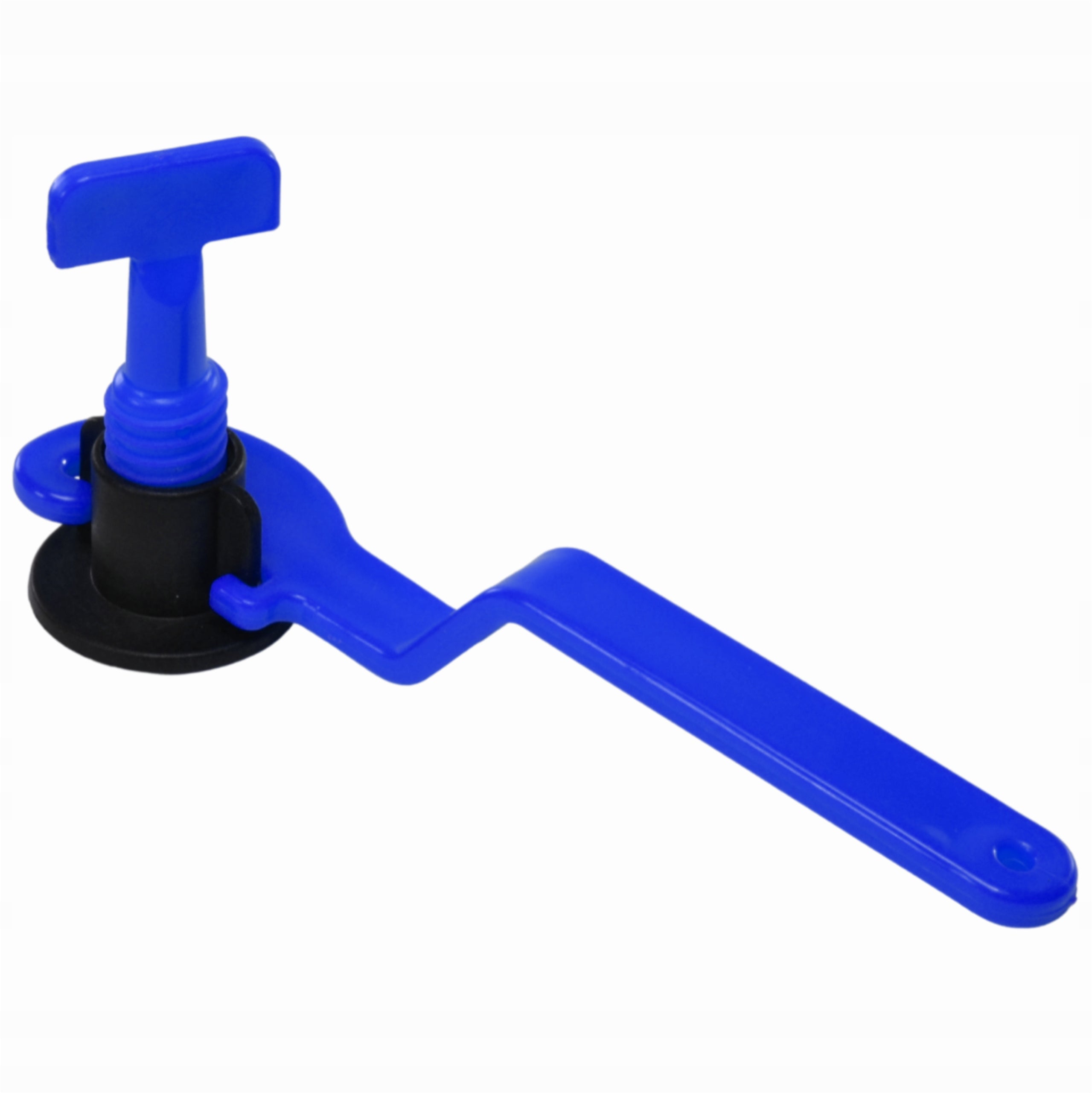 Tile Leveling System Wedges and Clips Holder, 100 pcs, Black