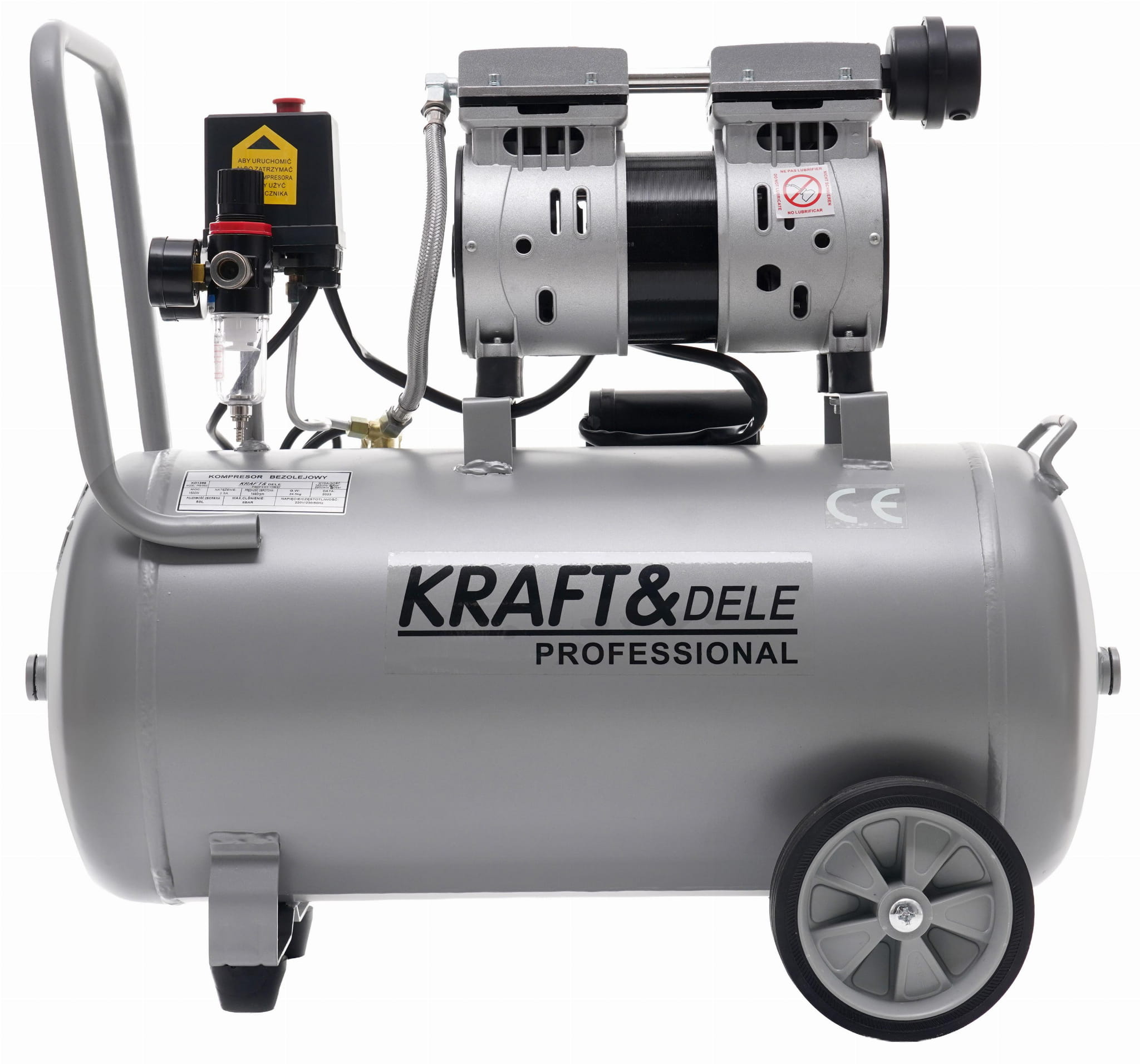 Õlivaba kompressor 50L 8bar KD1396