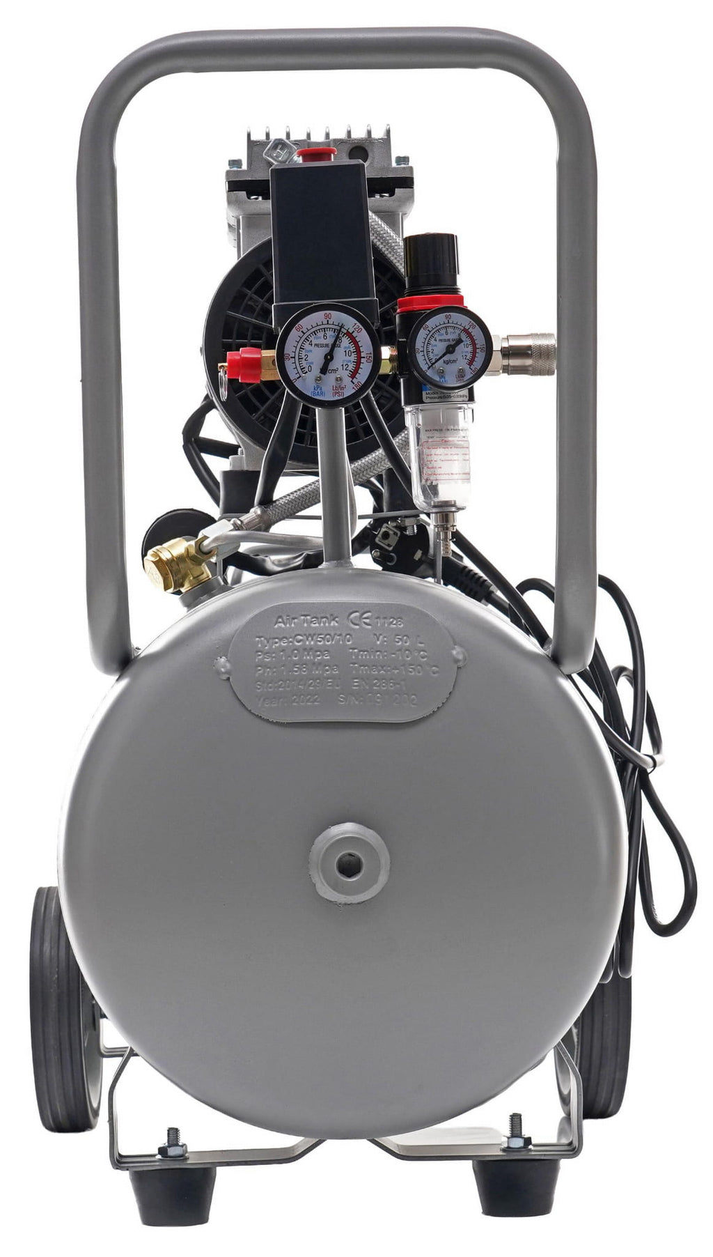 Õlivaba kompressor 50L 8bar KD1396