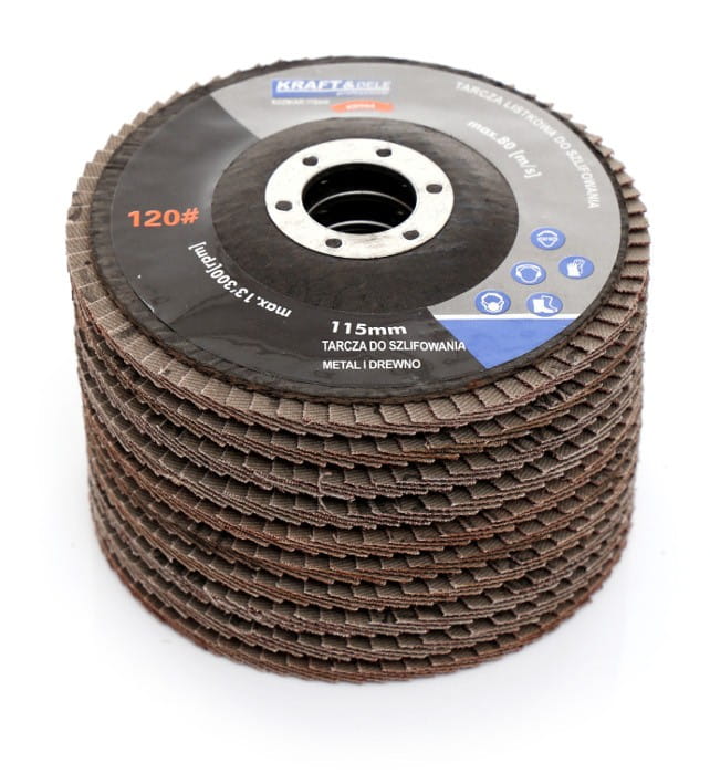 Lamellketaste komplekt 115mm P80 KD962