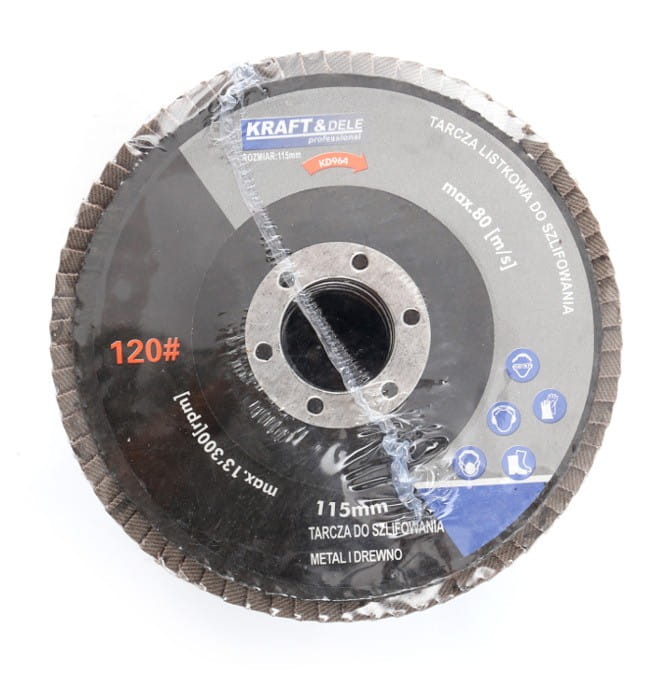 Lamellketaste komplekt 115mm P80 KD962