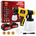 STAR ROXER SR-908 Cordless Paint Sprayer 200W 40V 6Ah – 900ml Spray Gun
