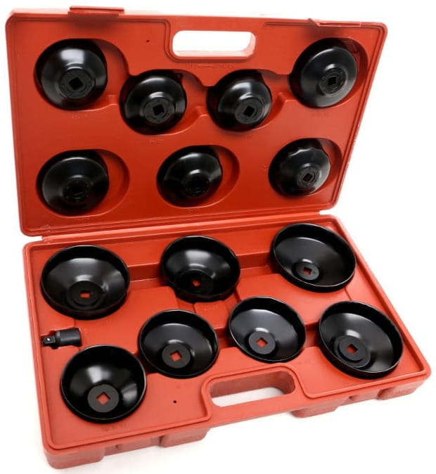 Oil filter socket set 15 pcs KD10500