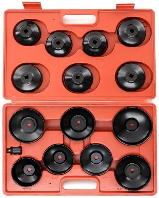 Oil filter socket set 15 pcs KD10500