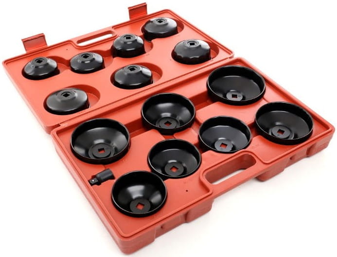 Oil filter socket set 15 pcs KD10500