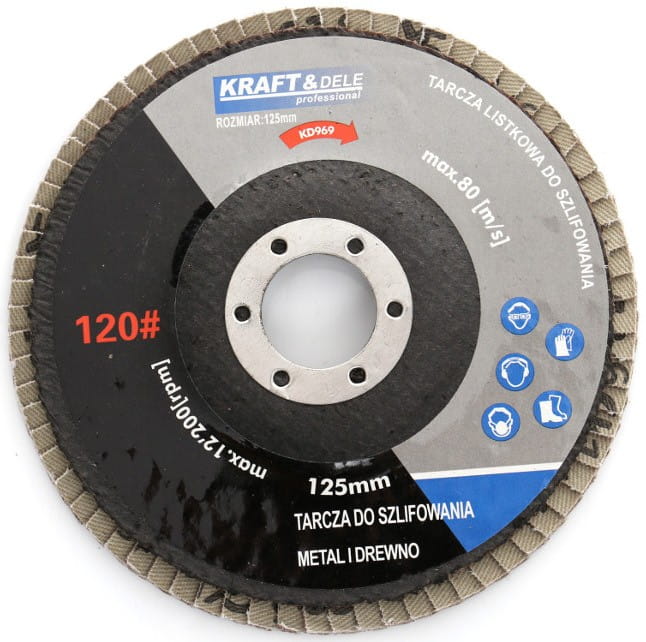 Flap disc 125mm P80 KD967