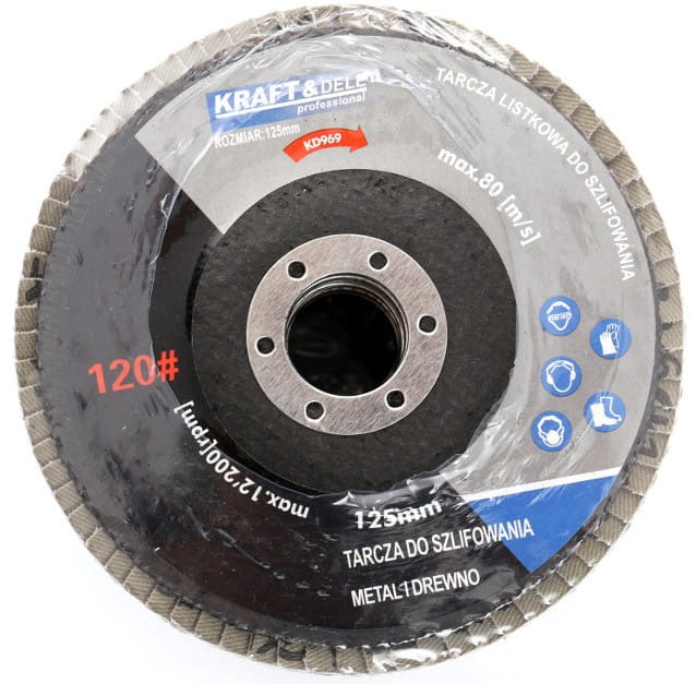 Flap disc 125mm P80 KD967