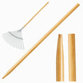 Lakitud keermeta puidust vars 120 cm harjale ja rehale RC-K-2262