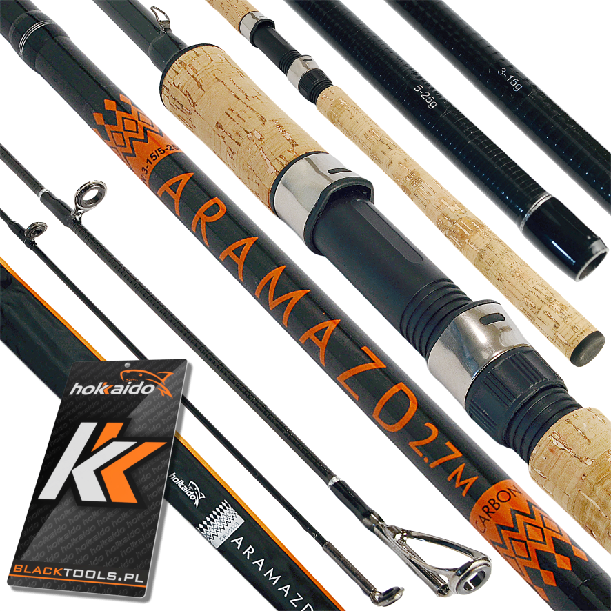 ARAMAZD Hokkaido Universaalne 2-ühes spinningurõngas 2.7m 3-15g / 5-25g