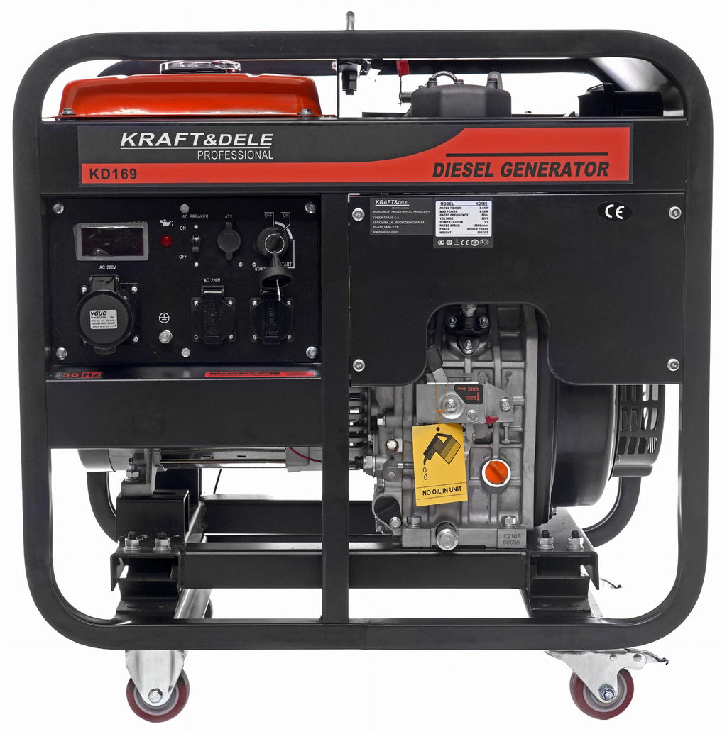 9kW generaatorikomplekti ÜHENDUS 32A 230V KD169