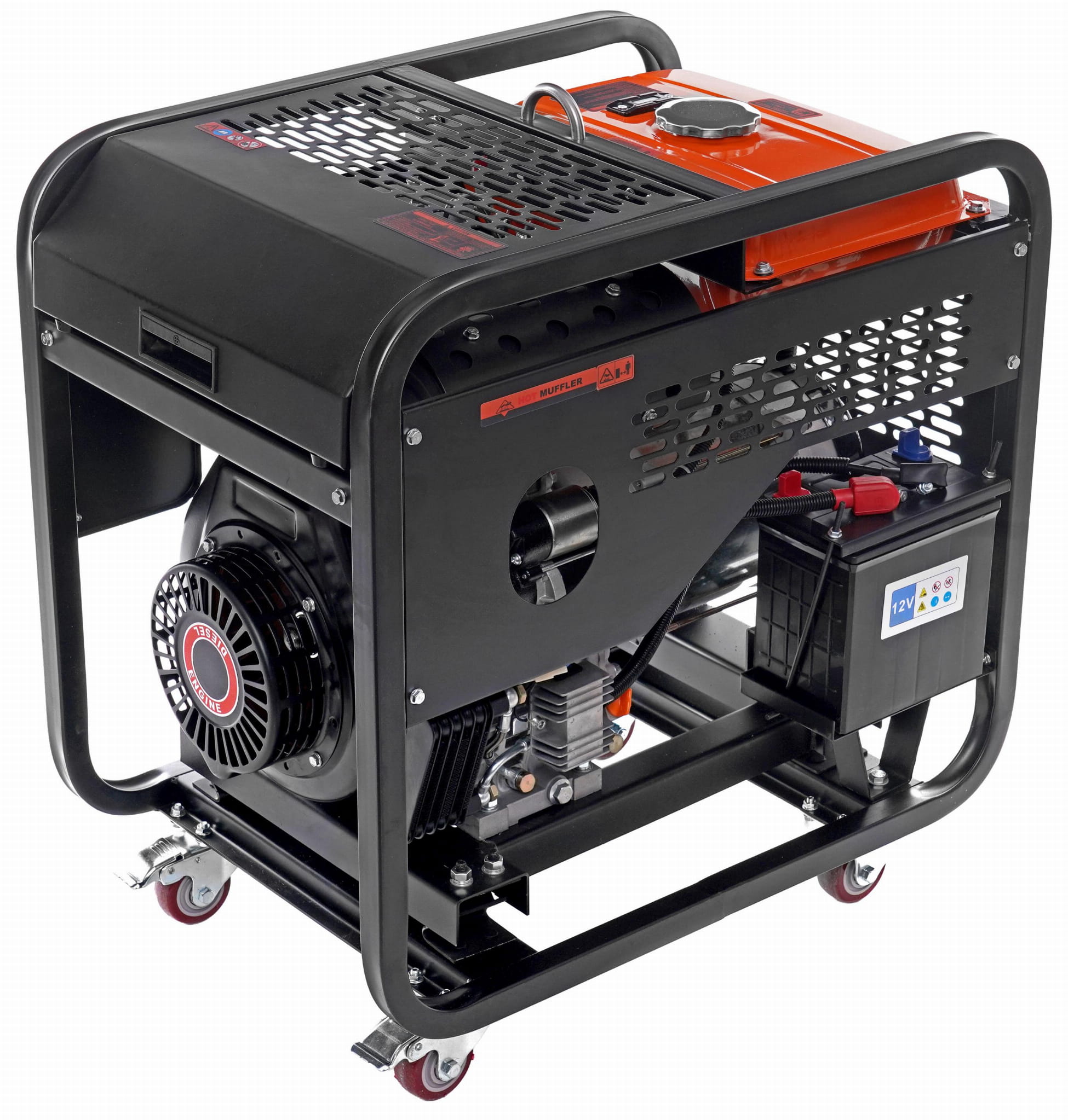 9kW generaatorikomplekti ÜHENDUS 32A 230V KD169