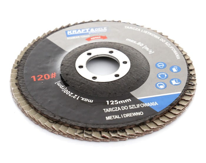 Lamellketas 125mm P120 KD969