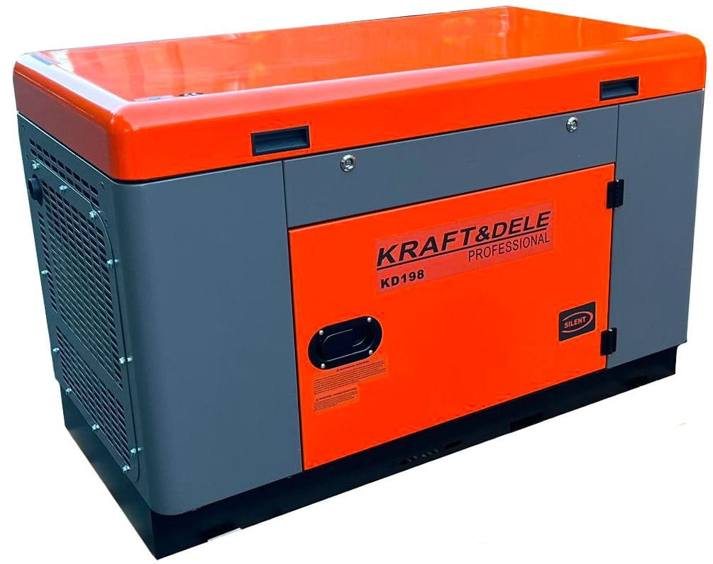 Ühefaasiline DIESEL generaatorikomplekt 14/15,5kW KD198