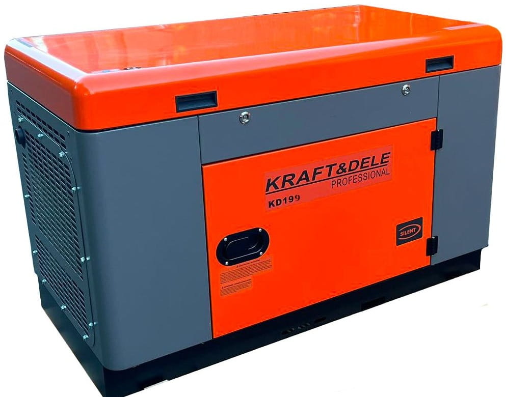 Ühefaasiline DIESEL generaatorikomplekt 18/19 kW KD199