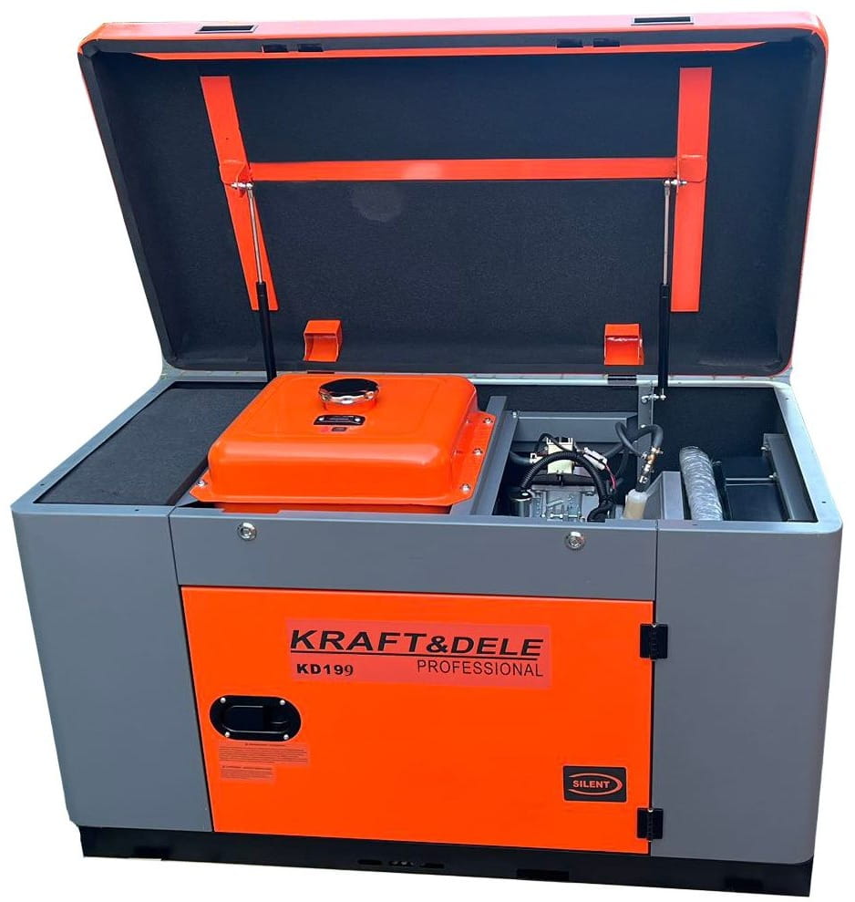 Ühefaasiline DIESEL generaatorikomplekt 18/19 kW KD199