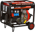 Diesel Generator 6500W 12/230/380V KD120