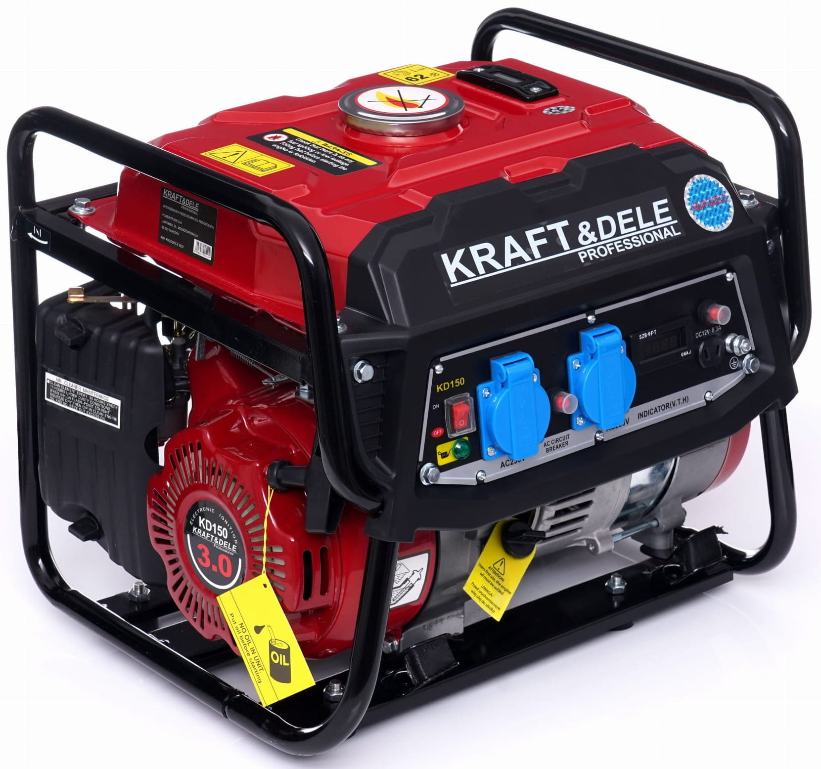1500W 12V/230V generaator KD150