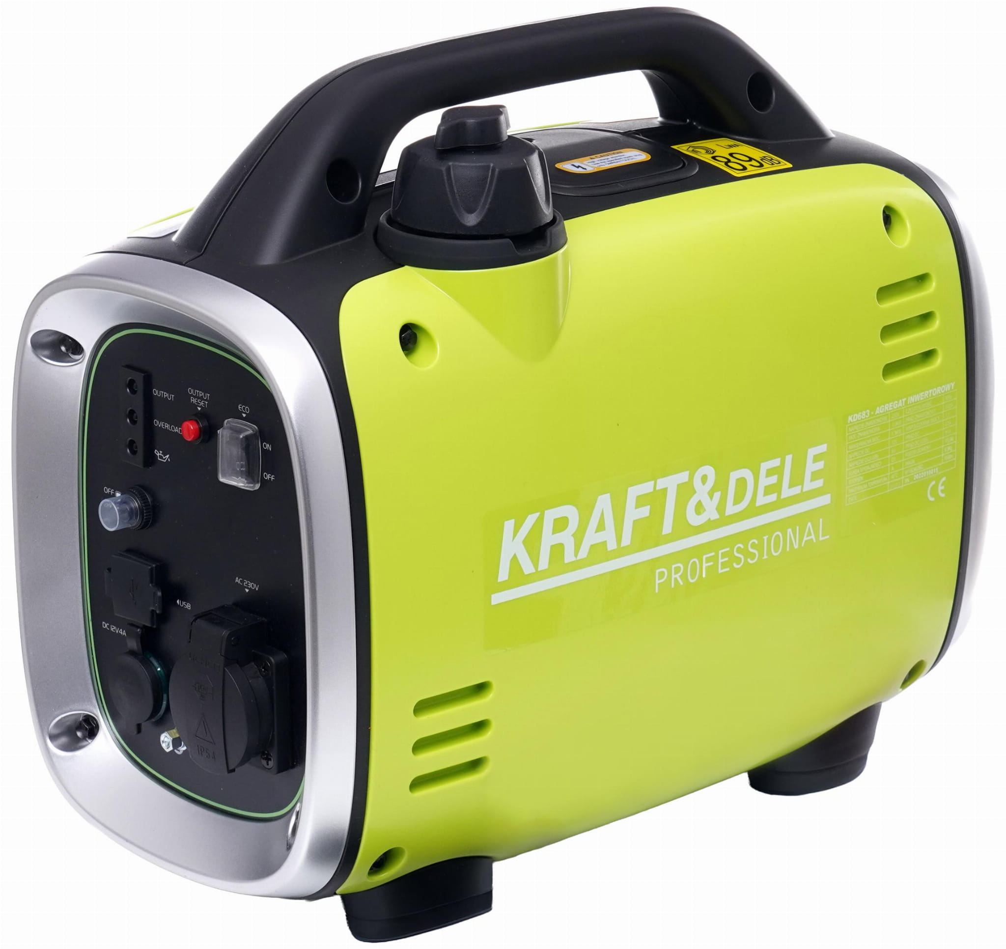 Inverter generator 1.2kW / 1.3kW KD683