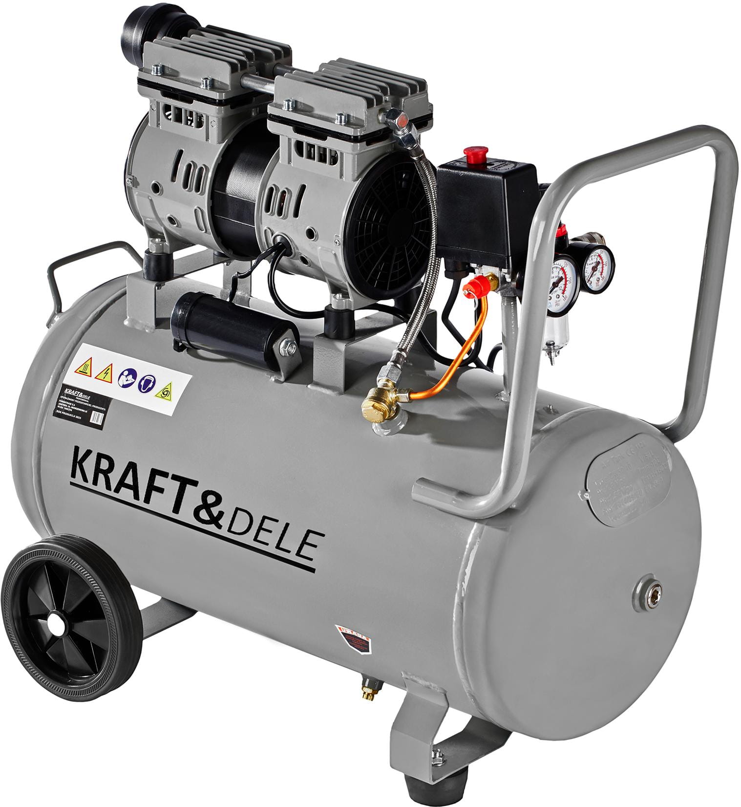 Õlivaba kompressor 50L 8bar KD1396