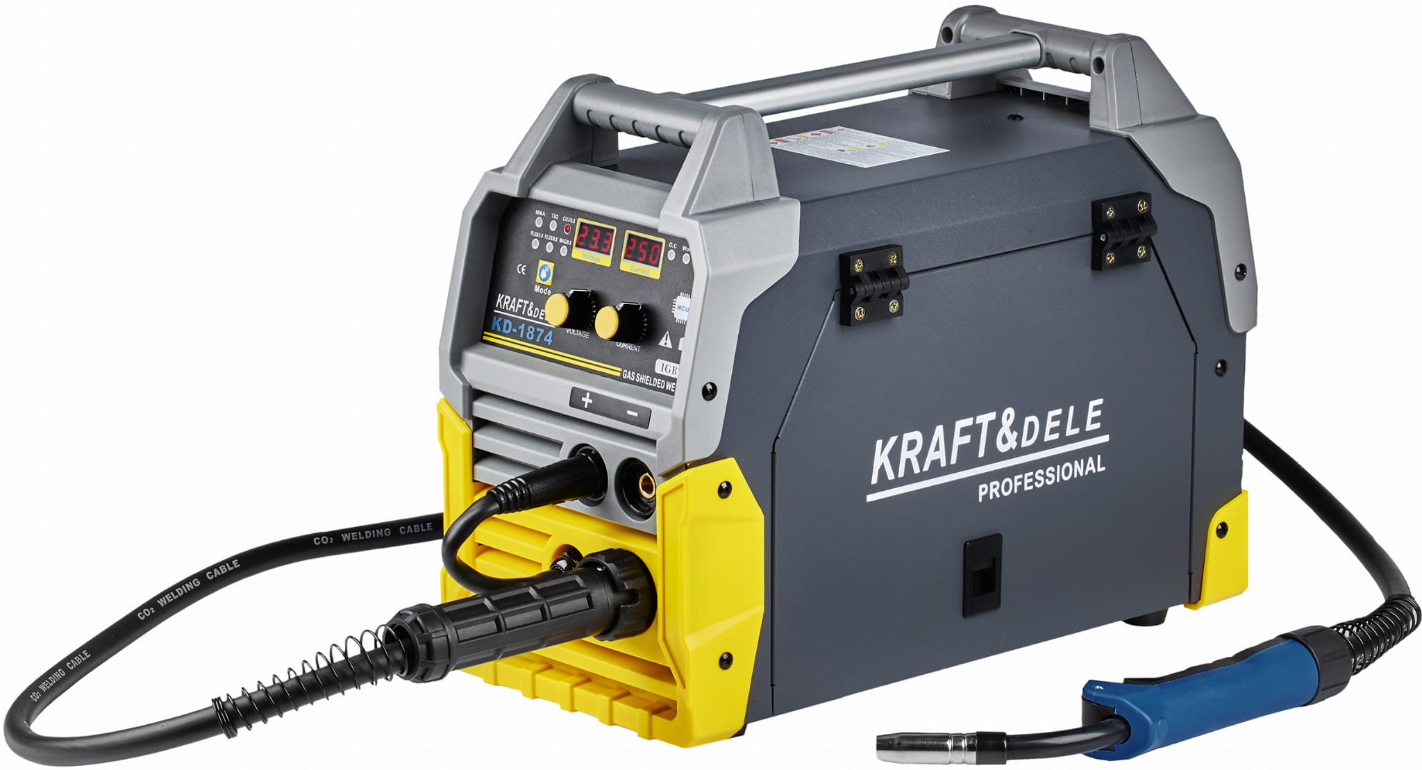 MIG/MAG/FCAW/MMA/TIG LIFT keevitusaparaat 40-250A KD1874
