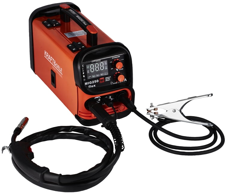 250A keevitusaparaat - MIG / MMA / LIFT TIG 3in1 KD1875 (D19)
