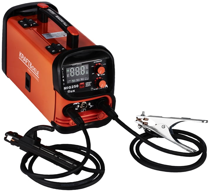 250A keevitusaparaat - MIG / MMA / LIFT TIG 3in1 KD1875 (D19)