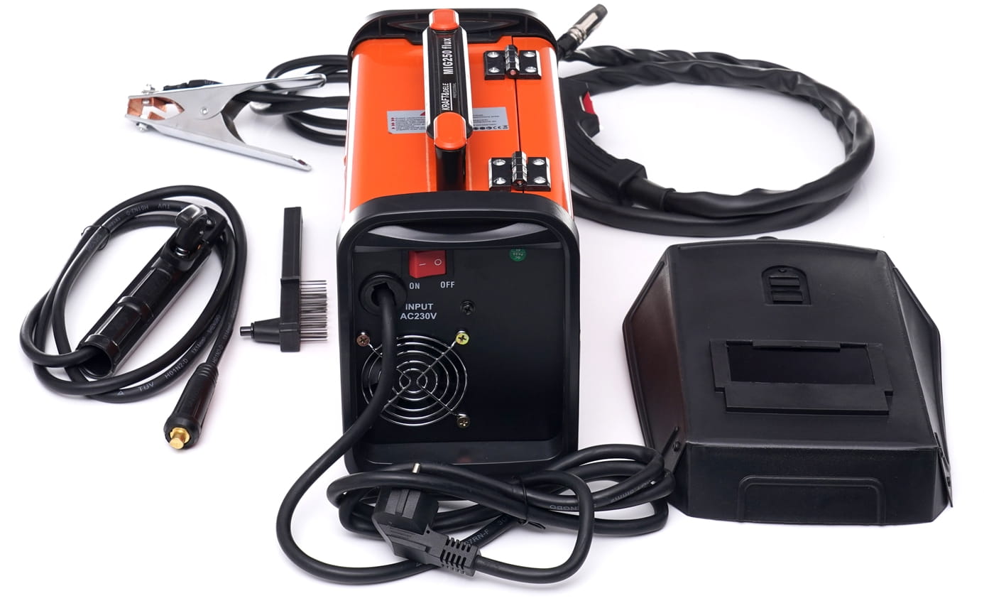 250A keevitusaparaat - MIG / MMA / LIFT TIG 3in1 KD1875 (D19)