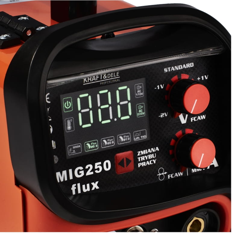 250A keevitusaparaat - MIG / MMA / LIFT TIG 3in1 KD1875 (D19)