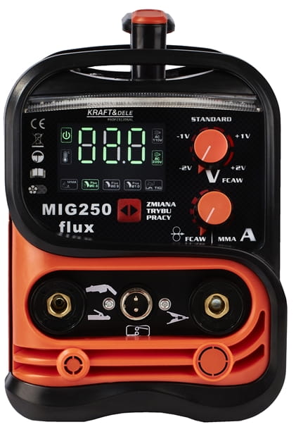 250A keevitusaparaat - MIG / MMA / LIFT TIG 3in1 KD1875 (D19)