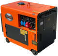 Diesel Generator 7000W 12/230/380V +ATS KD121