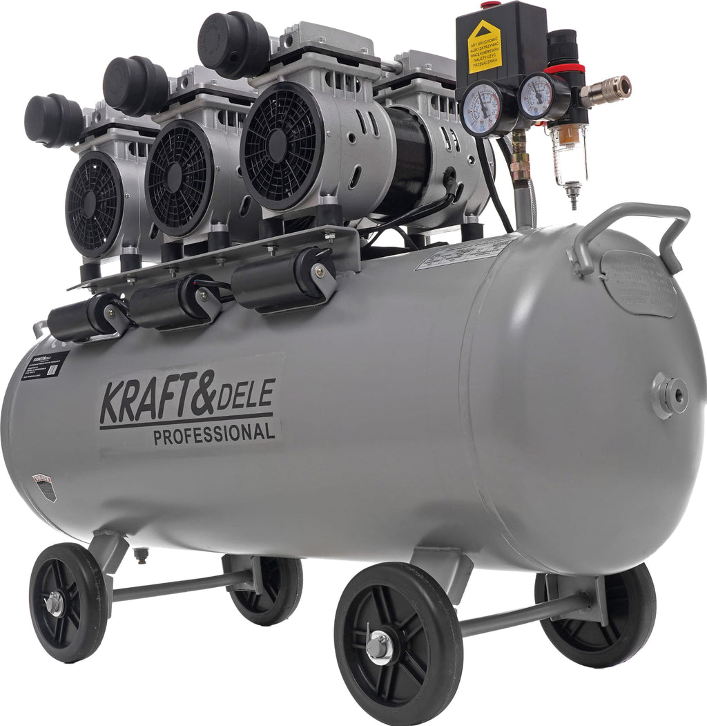 Oil-free compressor 100L 3 x 1500W KD1397