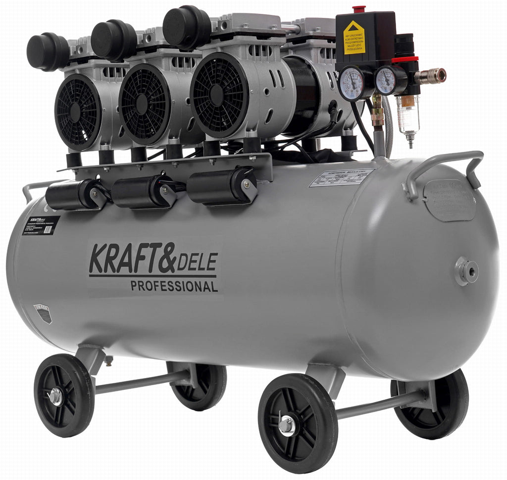 Oil-free compressor 100L 3 x 1500W KD1397